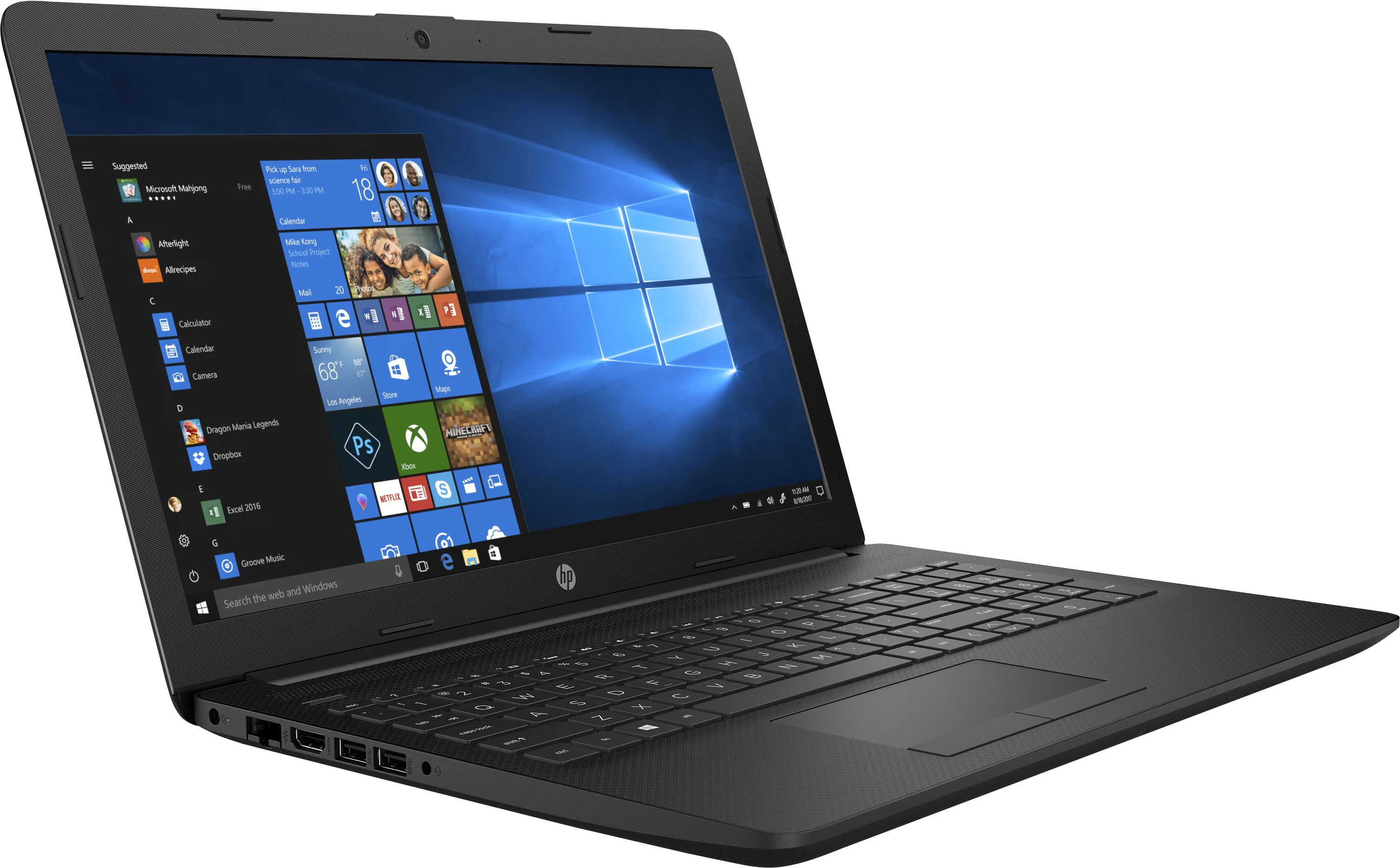 HP 15-da0910nd (HP 250 G7) 15.6 inch met i5 quadcore, 256GB SSD + 1TB HDD, 4GB | Windows 11